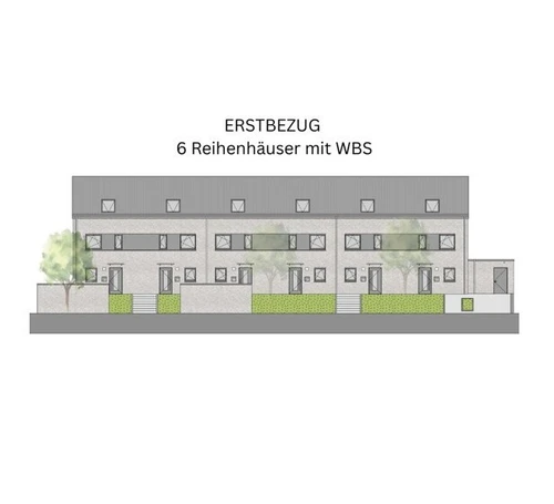 Gladbacher Straße 55-57b, 41836 Hückelhoven - Erstbezug Reihenhäuser mit WBS 